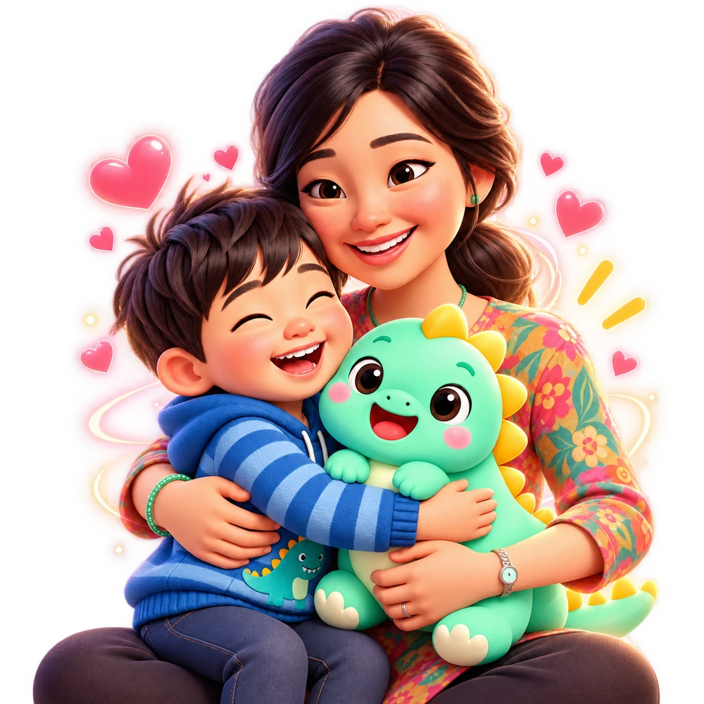 ParentPal mascot - Gia đình hạnh phúc