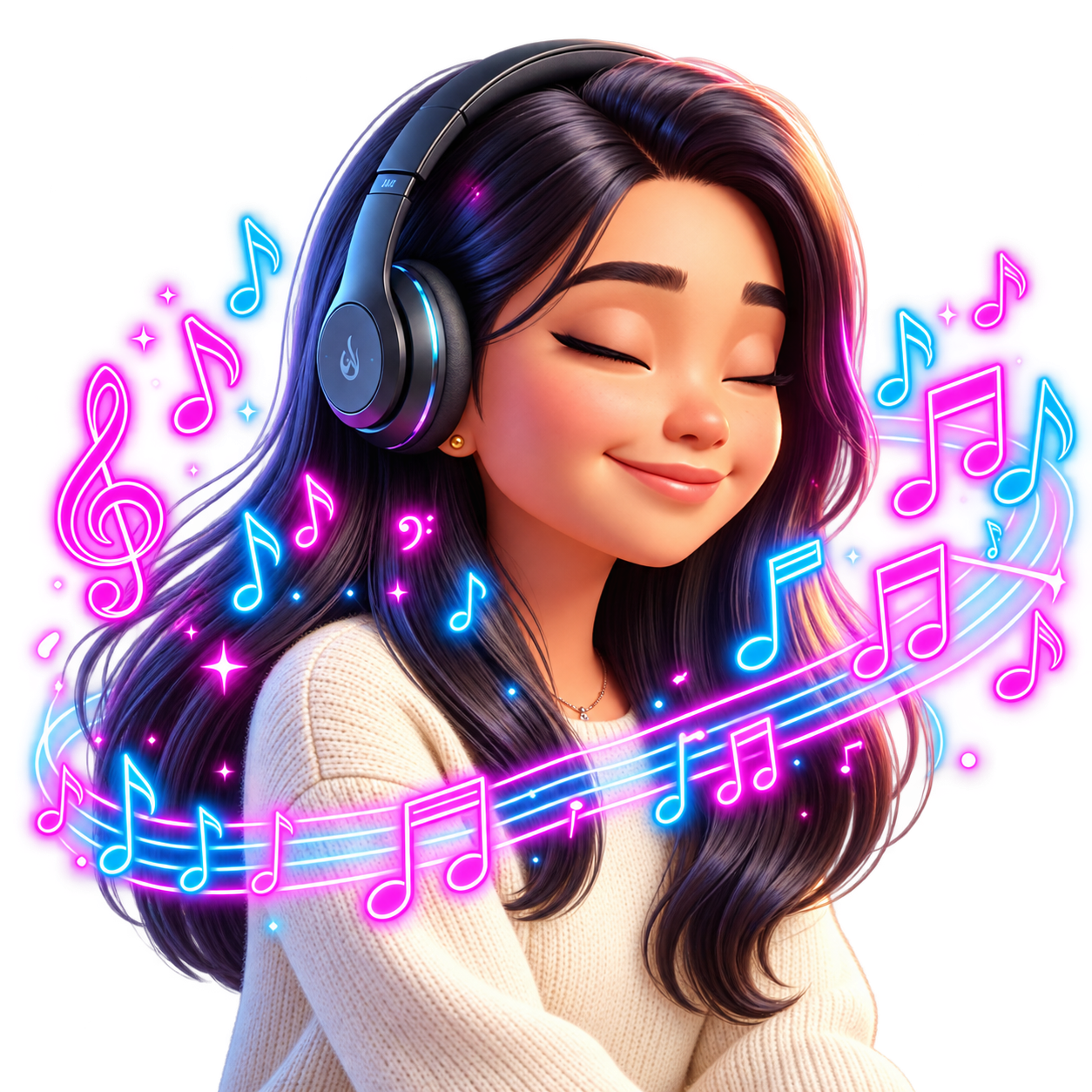 VOXA mascot - Sáng tạo âm nhạc